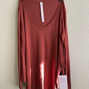 Lululemon Up for down time top size 8